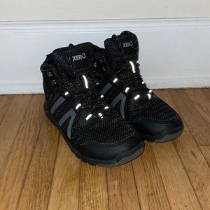 Xero Shoes Womens Xcursion Fusion Black Hiking Shoes Size 6.5 Zero Drop shoe